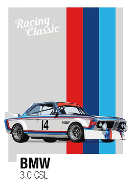 BMW 3.0 CSL Racing Classic