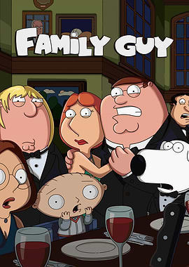 Family Guy Cast at Dinner