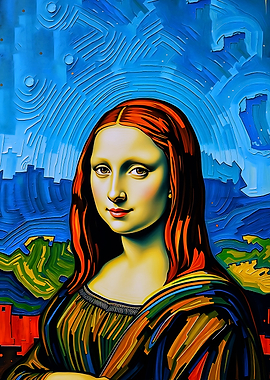 Mona Lisa Digital Art