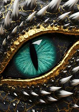 Dragon Eye Close-Up