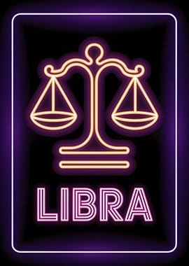 Libra Neon Sign