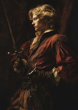 Renaissance Warrior with Sword