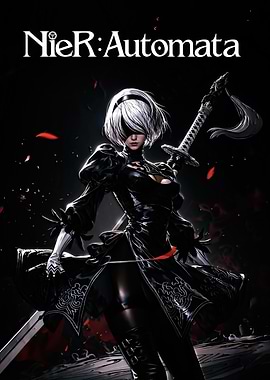 NieR:Automata 2B character art