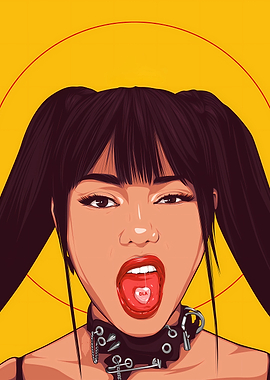 Bella Poarch Portrait Illustration