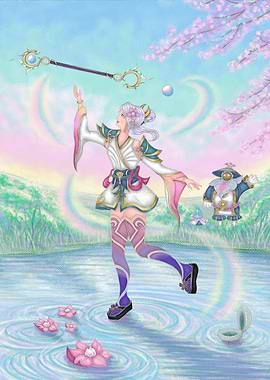 Spirit Blossom Lux League of Legends Gaming MOBA LOL