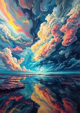 Colorful Sky Reflection