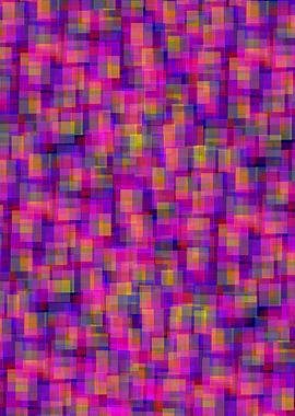 Abstract Pink and Purple Rectangles