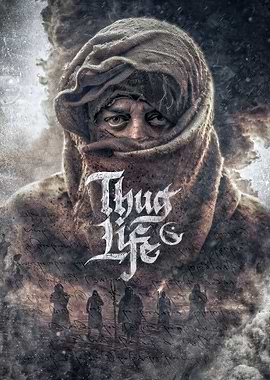 Thug Life hooded figure