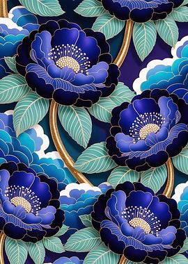 Floral Japanese Flowers