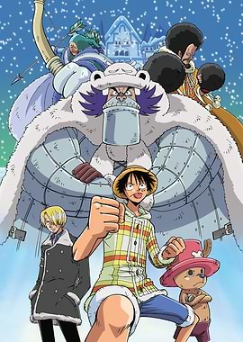 Alabasta Luffy, Sanji and Chopper vs Wapol