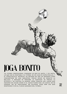 Joga Bonito: Artistic Football Illustration