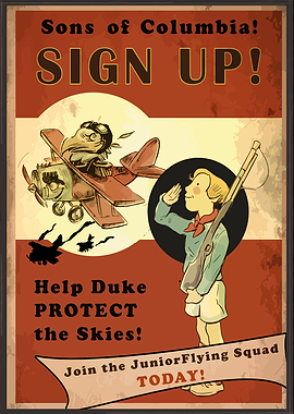 Sons of Columbia Sign Up Poster