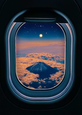 Dreamlike Mount Fuji