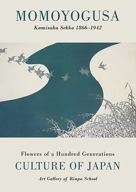 Momoyogusa by Kamisaka Sekka