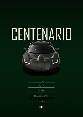 2017 Lamborghini Centenario