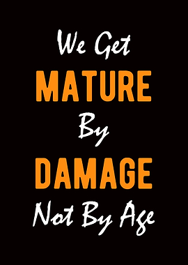 Mature by Damage Text Art