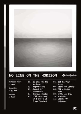 No Line On The Horizon (2009) by U2