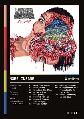 More Insane (2024) by Undeath