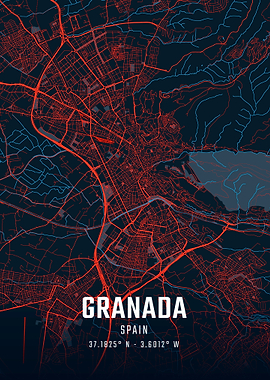 Granada City Map