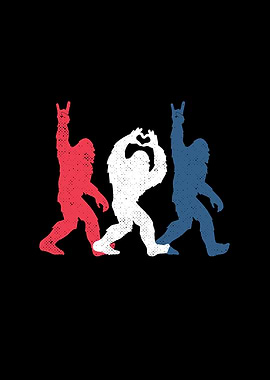 Bigfoot Patriotic Rock and Roll