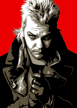 David from The Lost Boys Portrait