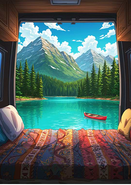 Van Life: Lake View