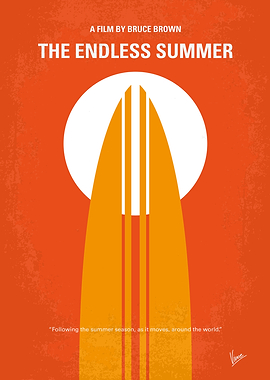 The Endless Summer Minimalist Movie Poster