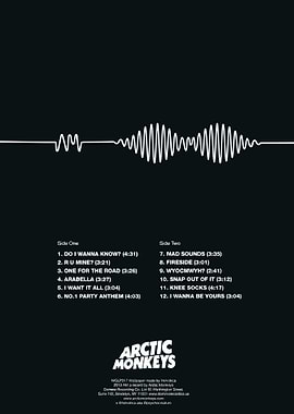Arctic Monkeys AM Album Art