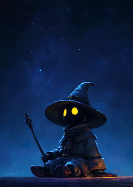 Vivi Ornitier under starry night sky