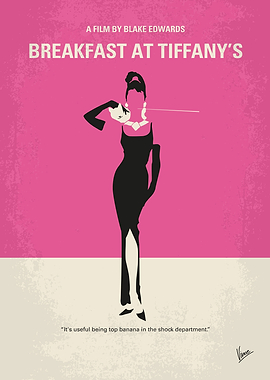 Breakfast at Tiffany's Minimalist Poster