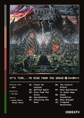 It's Time...To Rise from the Grave (2022) by Undeath
