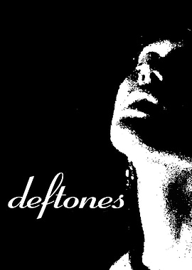 Deftones Black and White Portrait