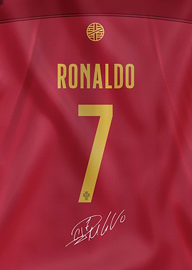Ronaldo Portugal Jersey Number 7