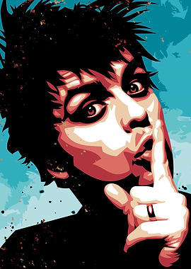 Shhh! Pop Art Portrait