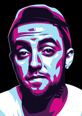 Mac Miller Pop Art Portrait