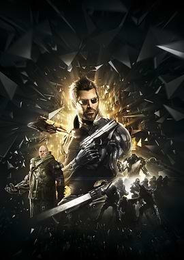 Deus Ex: Mankind Divided Key Art