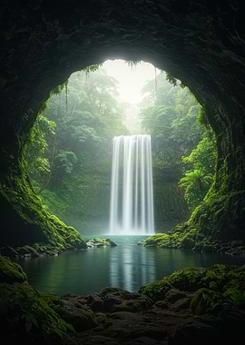 Waterfall Cave Serenity