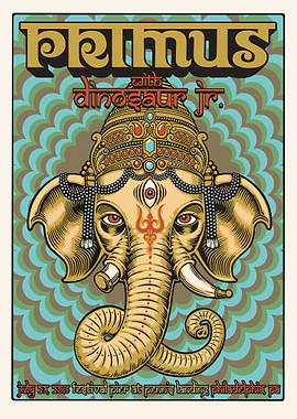 Primus with Dinosaur Jr. Poster