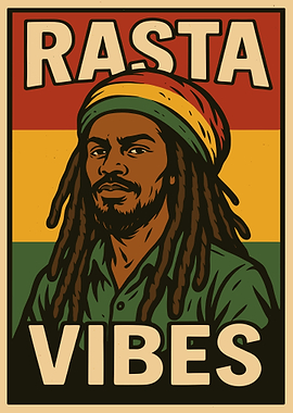 Rasta Vibes Portrait