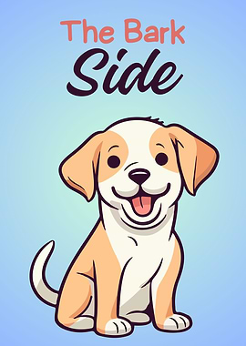 The Bark Side Cartoon Dog