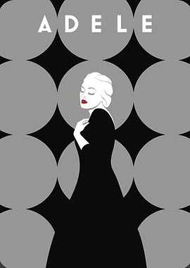 Adele Minimalist Portrait