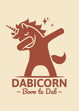 Dabicorn – Born to Dab Dancing Lover Dabbing Unicorn