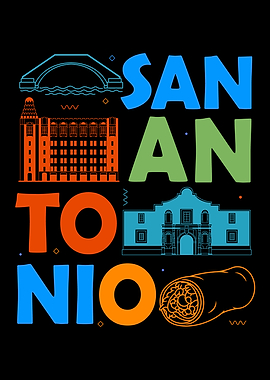 San Antonio Texas Souvenir Men Women San Antonio