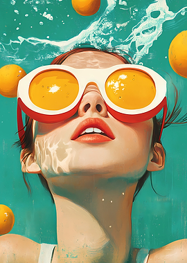 Citrus Summer – Pop Art Dream