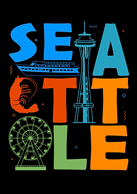 Seattle Washington Souvenir Space Needle Seattle