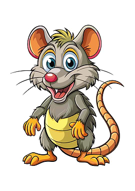 Cartoon Mouse Illustration