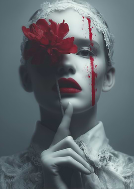 Lacrimosa in Red Bloom