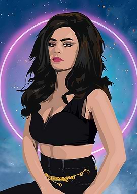 charli xcx portrait