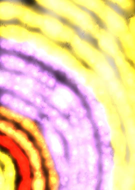 Abstract Glowing Rings