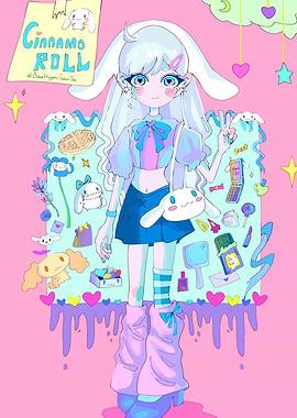 Cinnamoroll Girl Aesthetic